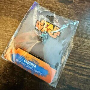 Disney Star Wars storm trooper Bead Charm Stainless steal - NEW